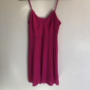 Express Fuchsia Strappy Dress in Size 0